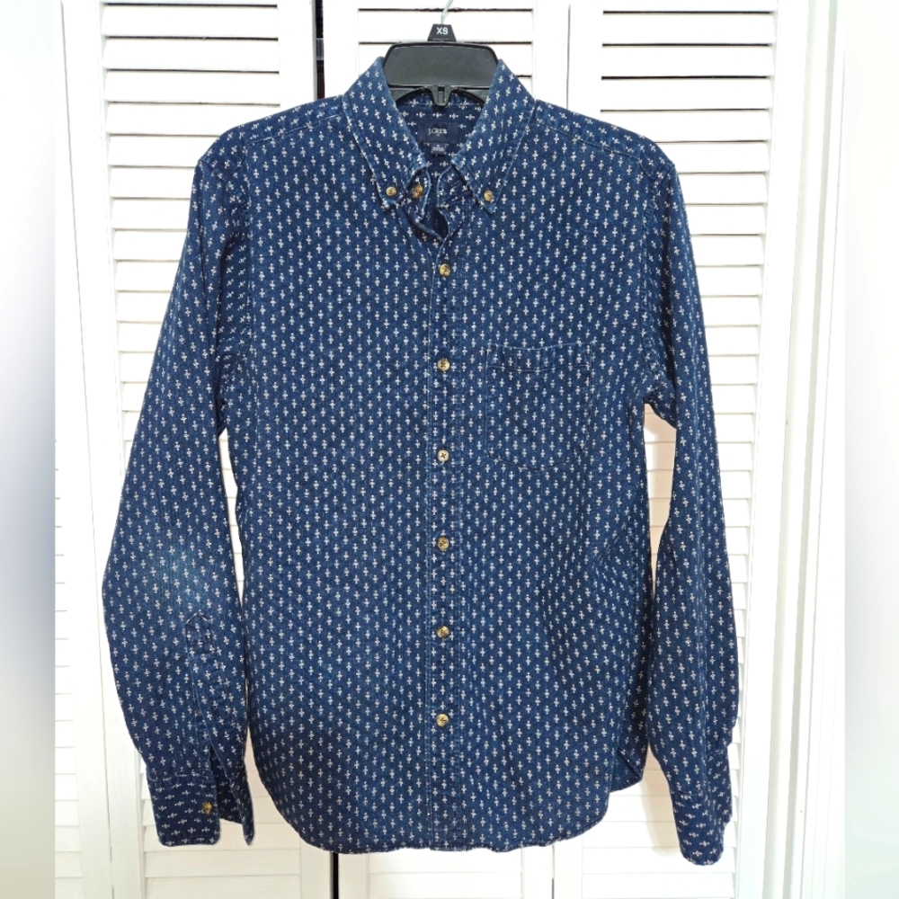 J.Crew Men's M Long Sleeve Shirt